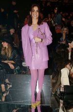 MIRIAM LEONE at Gucci Fashion Show at LFW in London 02/20/2019