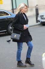 MOLLIE KING Leaves BBC Studios in London 02/23/2019