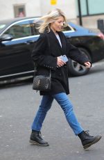 MOLLIE KING Leaves BBC Studios in London 02/23/2019