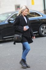 MOLLIE KING Leaves BBC Studios in London 02/23/2019