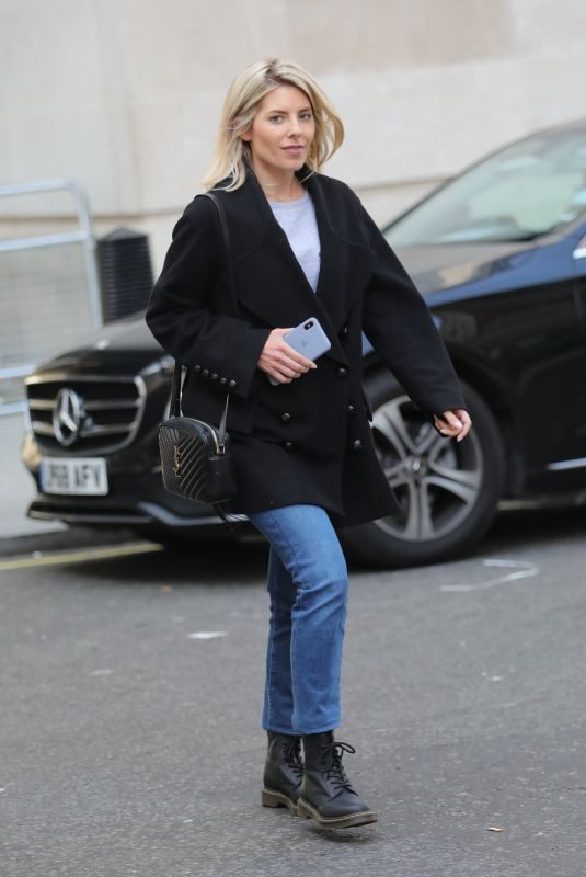 MOLLIE KING Leaves BBC Studios in London 02/23/2019