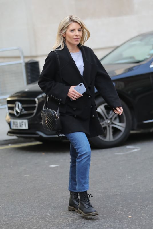 MOLLIE KING Leaves BBC Studios in London 02/23/2019