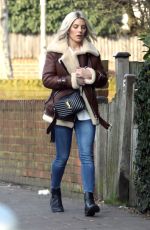MOLLIE KING Out and About in Londond 01/31/2019