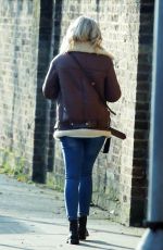 MOLLIE KING Out and About in Londond 01/31/2019