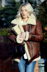 MOLLIE KING Out and About in Londond 01/31/2019