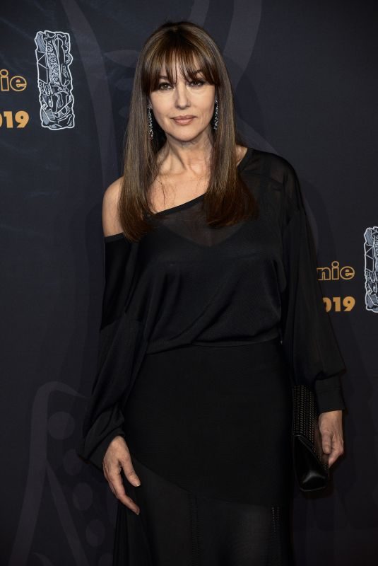 MONICA BELLUCCI at 2019 Cesar Film Awards in Paris 02/22/2019