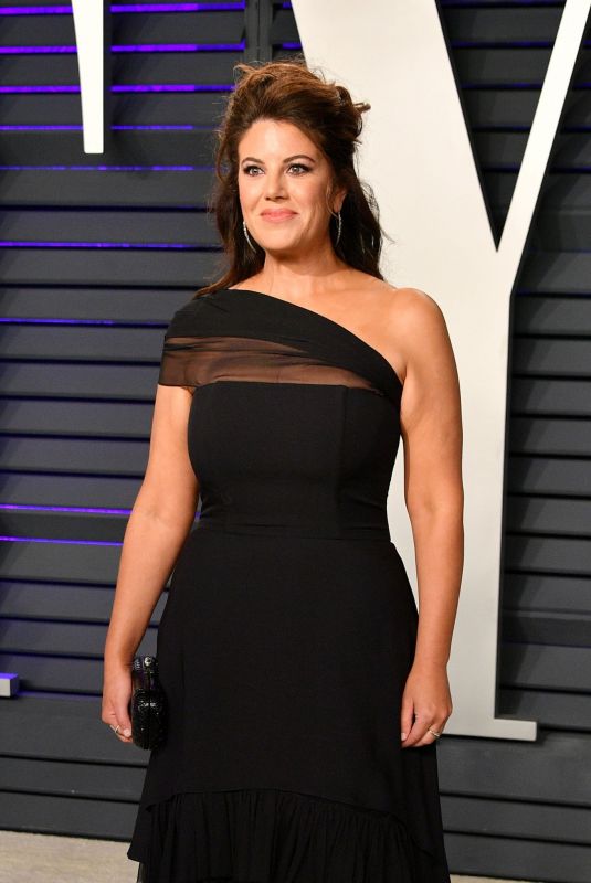 MONICA LEWINSKY at Vanity Fair Oscar Party in Beverly Hills 02/24/2019