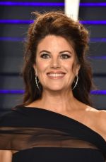 MONICA LEWINSKY at Vanity Fair Oscar Party in Beverly Hills 02/24/2019
