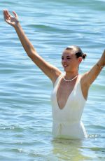 MONTANA COX in Swimsuit at Camp Cove Beach 02/18/2019