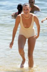 MONTANA COX in Swimsuit at Camp Cove Beach 02/18/2019