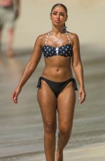 MYA HARRISON in Bikini at a Beach in Barbados 02/23/2019