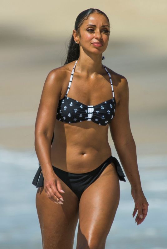 MYA HARRISON in Bikini at a Beach in Barbados 02/23/2019