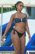 MYA HARRISON in Bikini at a Beach in Barbados 02/23/2019