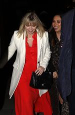 MYLEENE KLASS Arrives at Amanda Holden