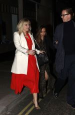 MYLEENE KLASS Arrives at Amanda Holden