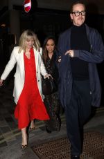 MYLEENE KLASS Arrives at Amanda Holden