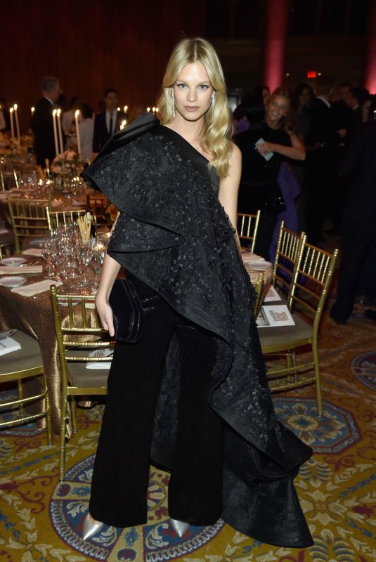 NADINE LEOPOLD Arrives at Amfar New York Gala 2019 02/06/2019