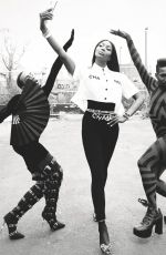 NAOMI CAMPBELL in Vogue Magazine, March 2019