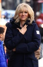 NAOMI WATTS as Gretchen Carlson on the Set of The Loudest Voice in New York 02/21/2019