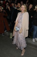 NAOMI WATTS at Giorgio Armani Fashion Show at MFW in Milan 02/23/2019
