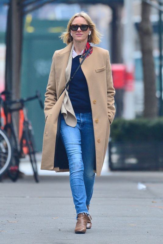 NAOMI WATTS Out and About in New York 02/05/2019