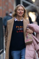 NAOMI WATTS Out in New York 02/06/2019