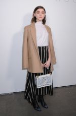 NATALIA DYER at Noon by Noor Show at New York Fashion Week 02/07/2019