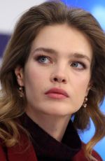 NATALIA VODIANOVA at a Press Conference in Moscow 02/05/2019