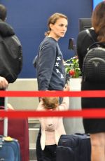 NATALIE PORTMAN at Los Angeles International Airport 02/14/2019
