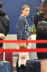 NATALIE PORTMAN at Los Angeles International Airport 02/14/2019