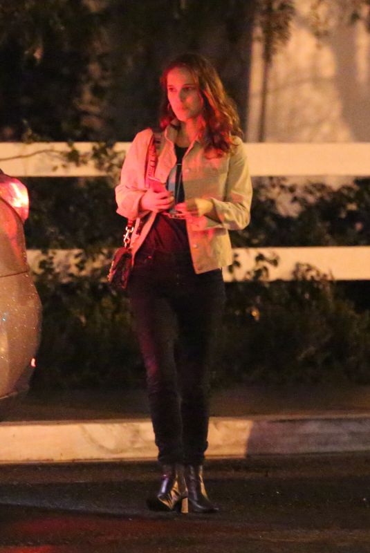 NATALIE PORTMAN Night Out in Los Angeles 02/03/2019