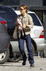 NATALIE PORTMAN Out and About in Los Angeles 02/06/2019
