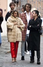 NATHALIE KELLEY Out and About in Rome 02/19/2019