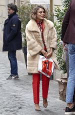 NATHALIE KELLEY Out and About in Rome 02/19/2019
