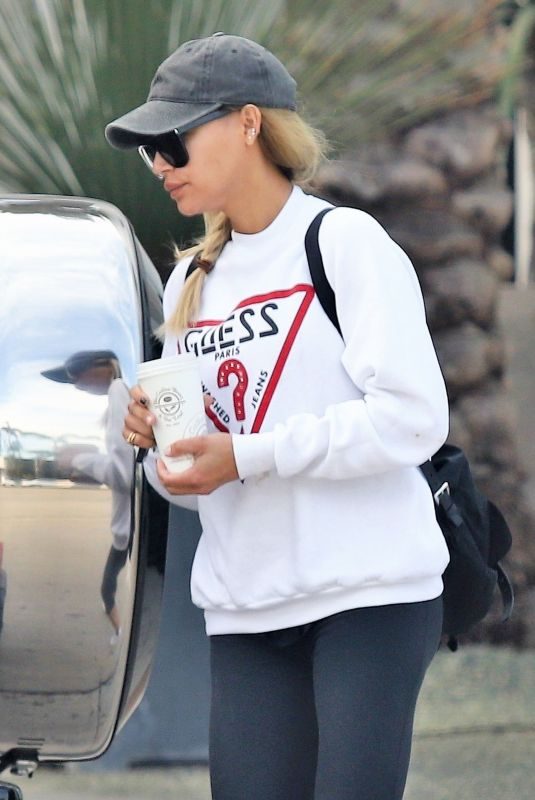 NAYA RIVERA Out Shopping for Furniture in West Hollywood 01/29/2019