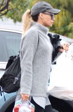 NAYA RIVERA Out Shopping in Los Angeles 02/14/2019