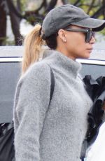 NAYA RIVERA Out Shopping in Los Angeles 02/14/2019