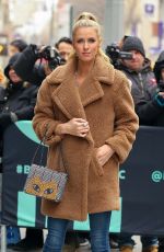 NICKY HILTON Arrives at AOL Build in New York 02/11/2019