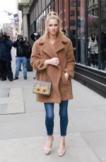 NICKY HILTON Arrives at AOL Build in New York 02/11/2019