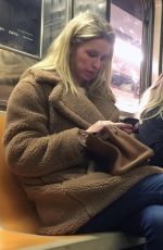 NICKY HILTON Riding the Subway in New York 01/29/2019