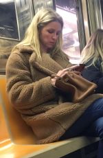 NICKY HILTON Riding the Subway in New York 01/29/2019