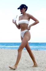 NICOLE WILLIAMS in Bikini on the Beach in Miami 02/22/2019