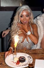 NIKITA DRAGUN Celbrates Her 22nd Birthday in West Hollywood 01/31/2019