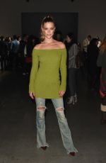 NINA AGDAL at John John Fashion Show at NYFW in New York 02/12/2019