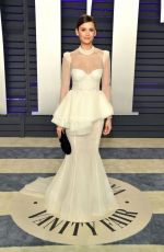 NINA DOBREV at Vanity Fair Oscar Party in Beverly Hills 02/24/2019