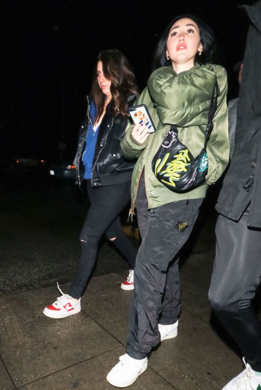 NOAH CYRUS Night Out in Los Angeles 02/03/2019