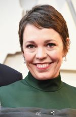 OLIVIA COLEMAN at Oscars 2019 in Los Angeles 02/24/2019