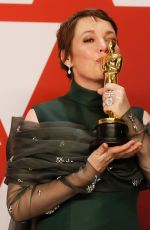 OLIVIA COLEMAN at Oscars 2019 in Los Angeles 02/24/2019