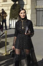 OLIVIA CULPO Arrives at Dior Fashion Show in Paris 02/26/2019