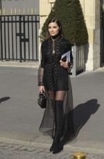 OLIVIA CULPO Arrives at Dior Fashion Show in Paris 02/26/2019